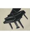 City Shopper Klavier schwarz/silber
