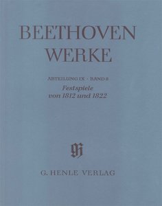Festspiele von 1812 und 1822 - sämtliche Werke Band IX/8