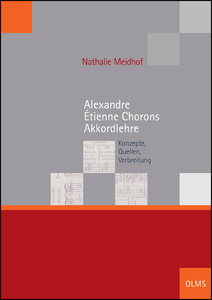 Alexandre Etienne Chorons Akkordlehre