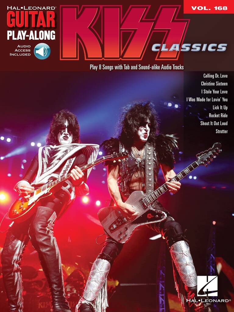 Kiss - Guitar Play-Along Vol. 168