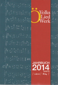 Jahrbuch des Österreichischen Volksliedwerkes Band 63 - 2014