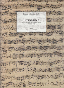 [285263] Drei Sonaten BWV 1027 - 1029