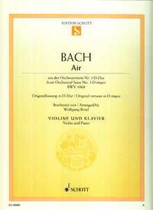 [271356] Air aus der Orchestersuite Nr. 3 D-Dur BWV 1068