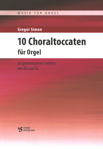 [402671] 10 Choraltoccaten für Orgel