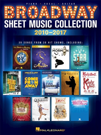 [402728] Broadway Sheet Music Collection 2010-2017