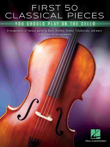 [404784] First 50 Classical Pieces you should play on the Cello