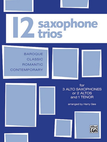 [405057] 12 Saxophone Trios