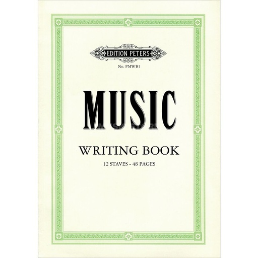 [504996] Notenheft - Music Writing Book