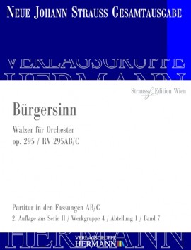 [505456] Bürgersinn - Walzer op. 295 / RV 295AB/C