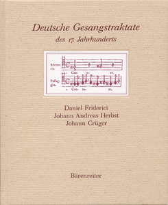 [177786] Deutsche Gesangstraktate des 17. Jahrhunderts
