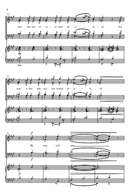 Alleluia! A new work is come on hand