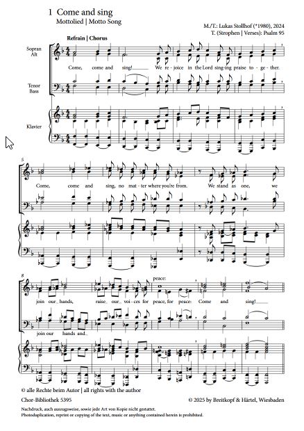 Cantate Domino - Vielstimmig für den Frieden
