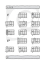 Ukulelen Grifftabelle