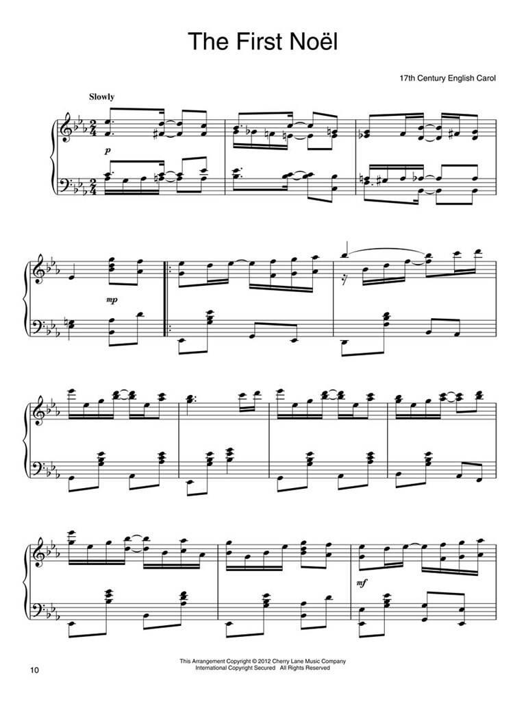 Christmas Carols for Ragtime Piano