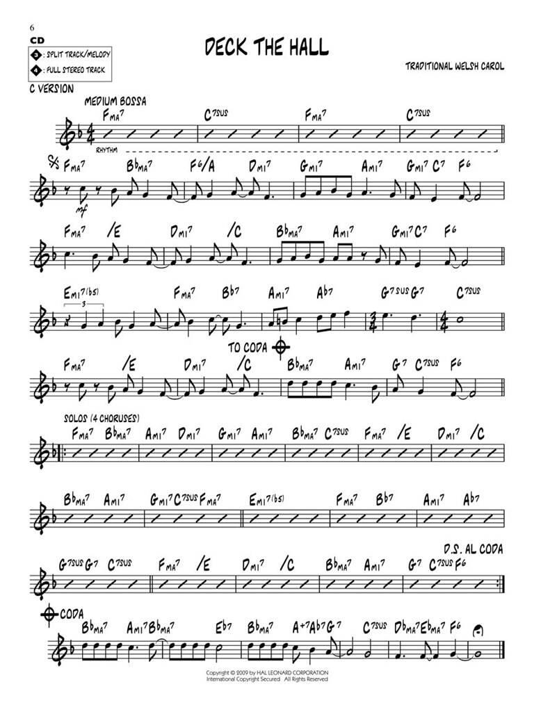 Cool Christmas - Jazz Play-Along Vol. 111