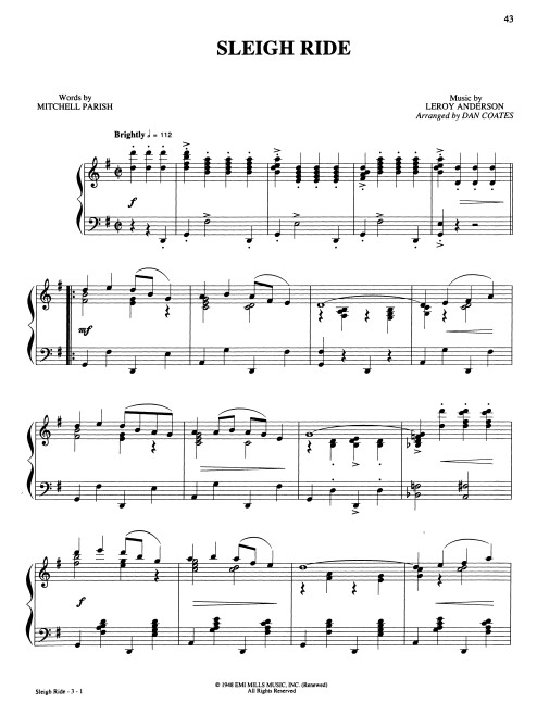 Great Piano Christmas Hits
