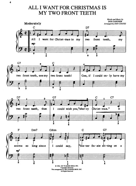 The Best in Christmas Sheet Music - Easy Piano