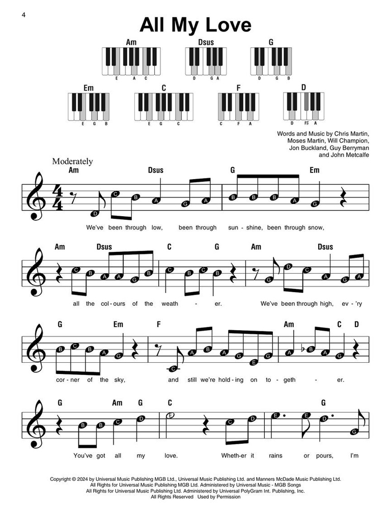 Pop Hits - Super Easy Songbook