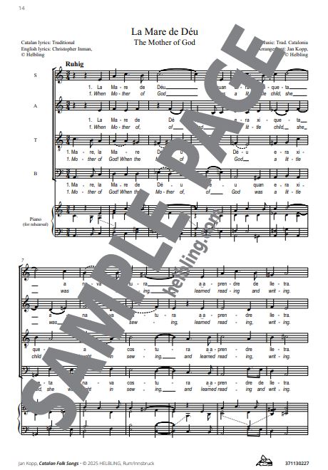 Catalan Folk Songs