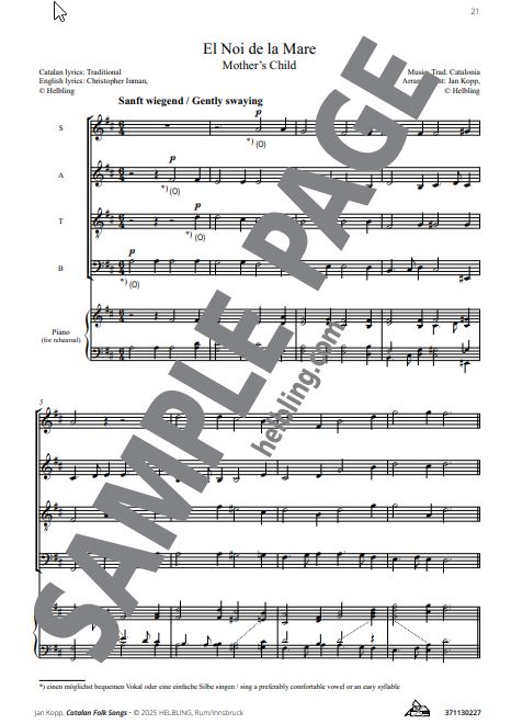 Catalan Folk Songs