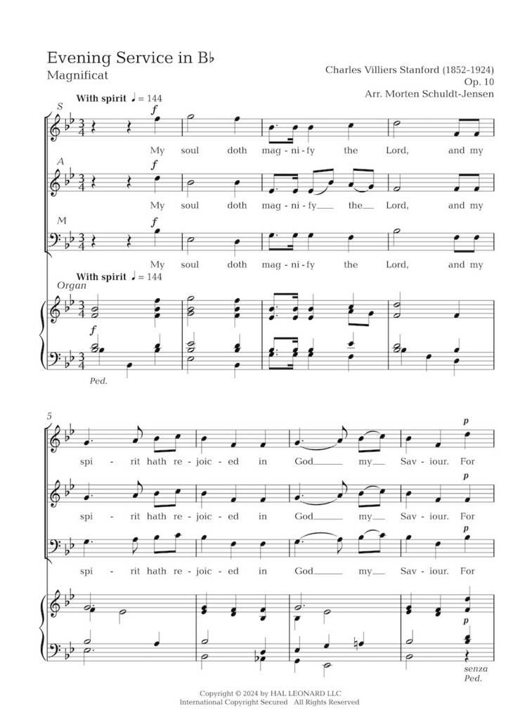 Evening Canticles in C and B / Psalm 150