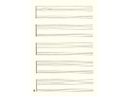 Notenblock Gitarre 5x2 Systeme A4