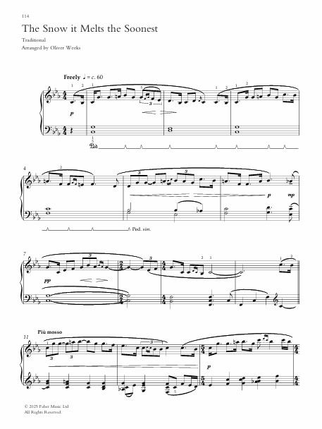 The Faber Music Winter Piano Anthology
