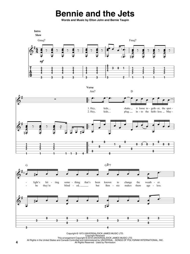 Fingerpicking Elton John