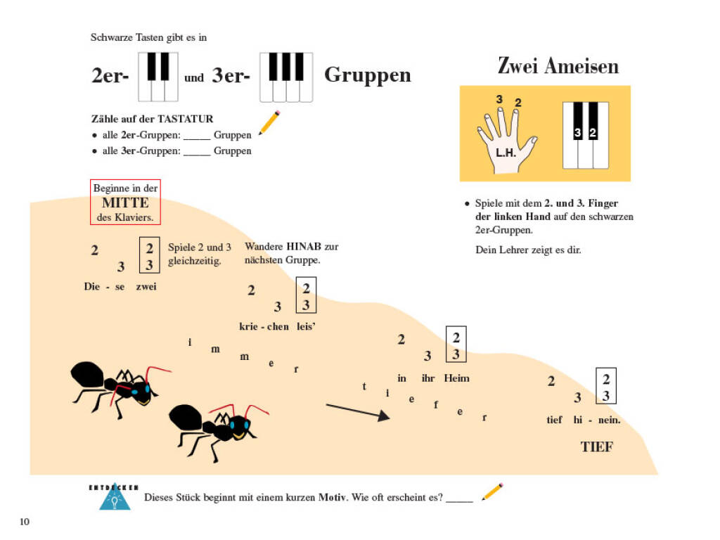 Piano Adventures Unterrichtsheft Stufe 1 Band 1 (+Online Audio) Stufe 1 Band 1