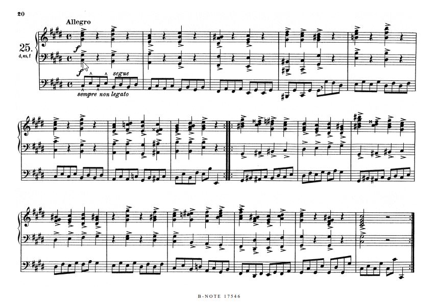 Pedalstudien 2 op. 48