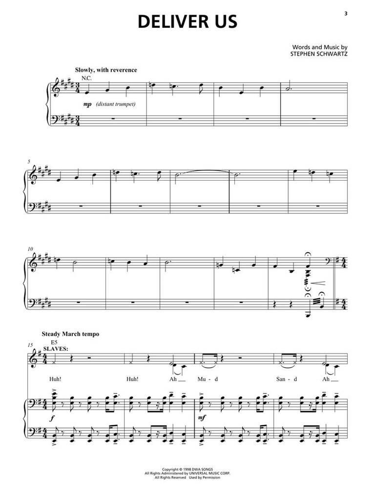 The Prince of Egypt - A New Musical
