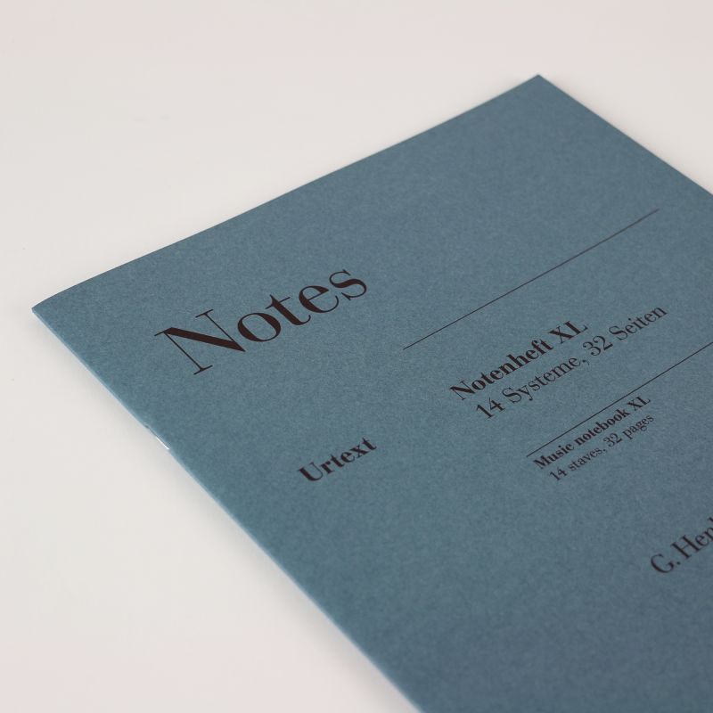 Notenheft - Skizzenbuch -14 Systeme