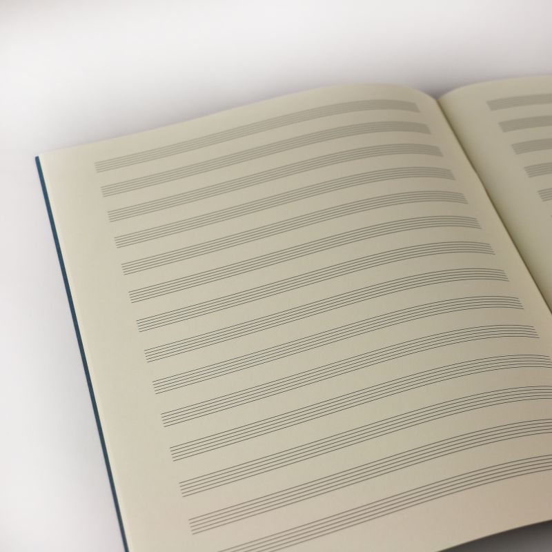 Notenheft - Skizzenbuch -14 Systeme