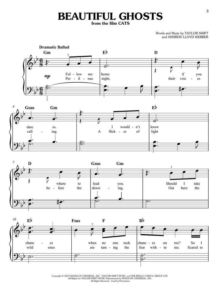 First 50 Movie Musical Songs you should play on Piano