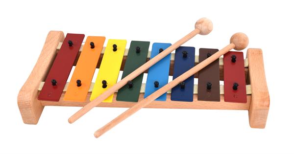 Buntes Glockenspiel-Set