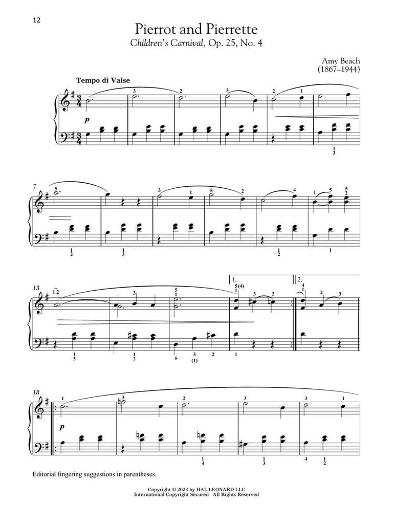 Piano Music by Women Composers Band 1