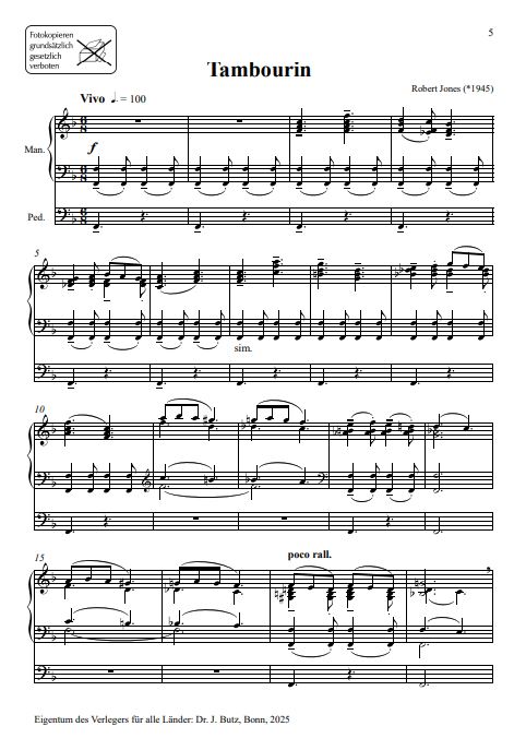 Tänze in der Orgelmusik