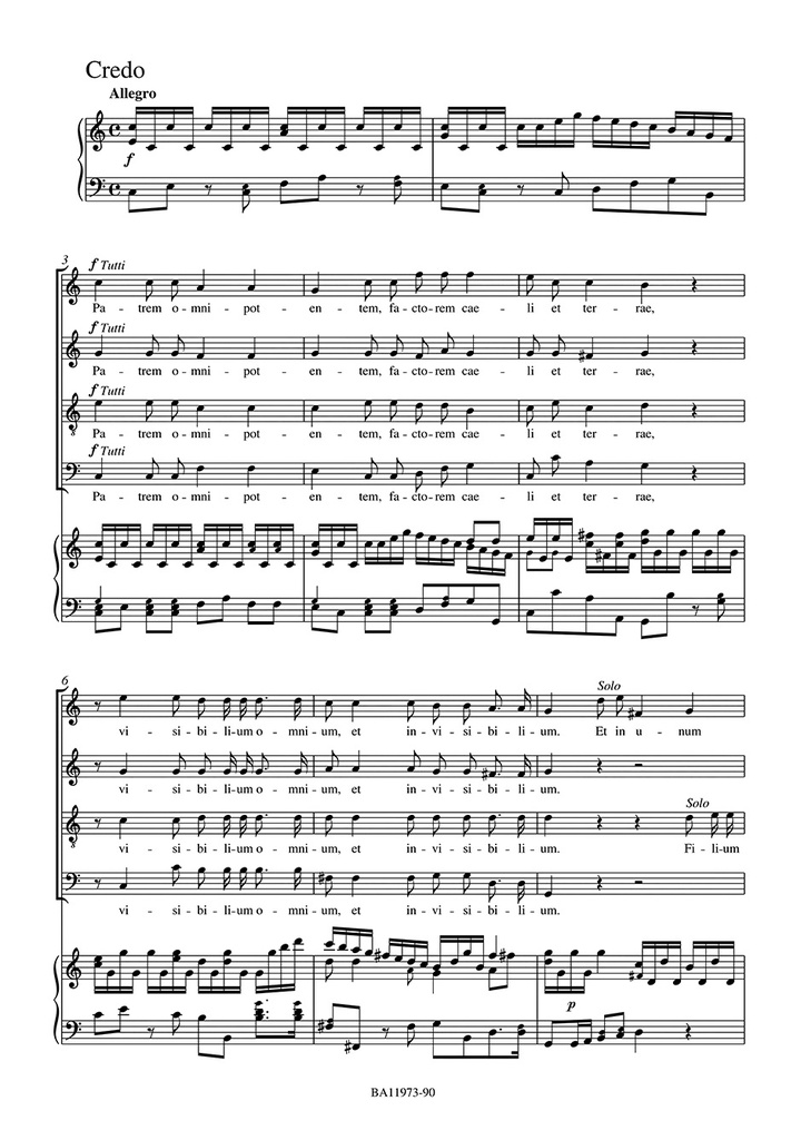 Missa in C, KV 220 (Spatzenmesse)
