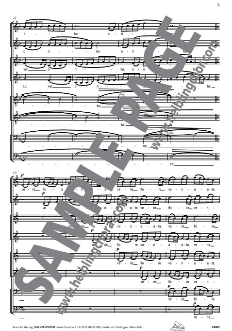 Iam ver oritur