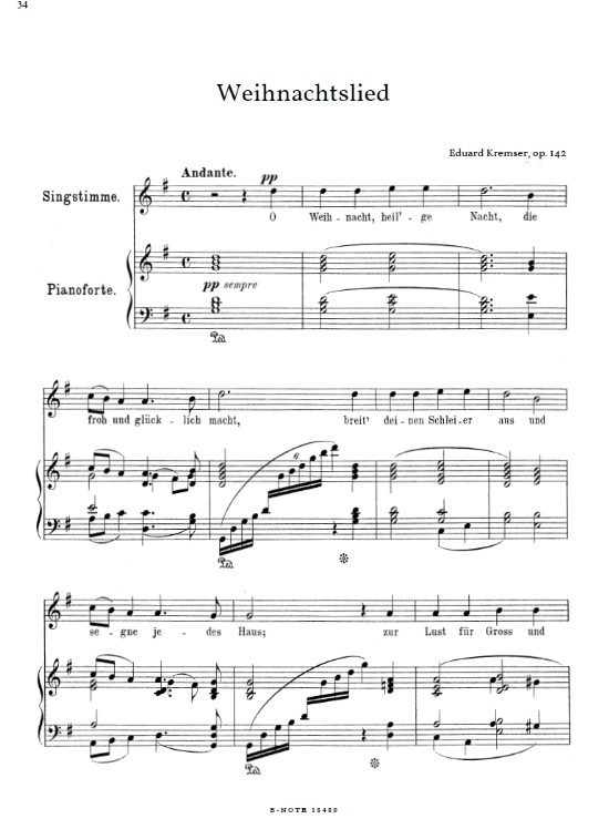 Lieder der Romantik zur Weihnachtszeit