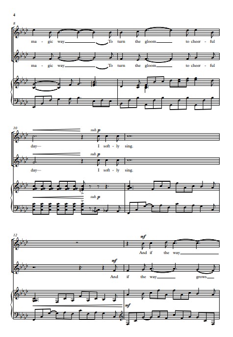 The gift to sing