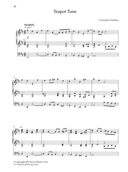 Selected works for organ