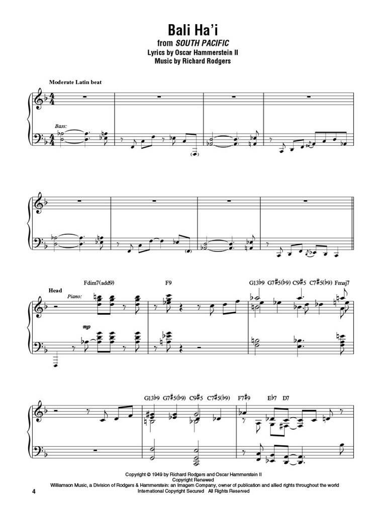 Jazz Piano Masters play Rodgers & Hammerstein