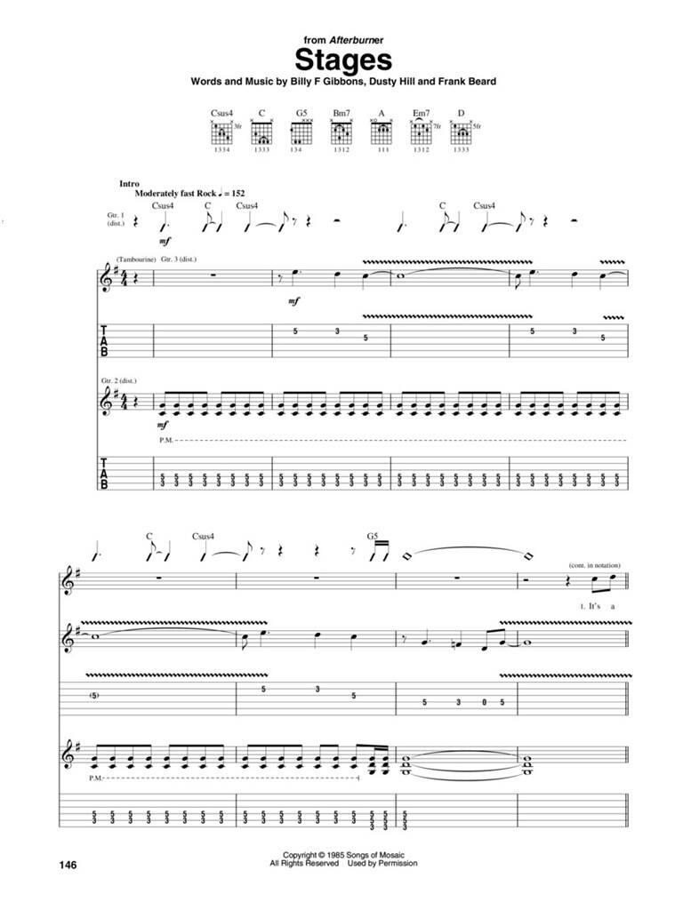 ZZ Top Guitar Anthology