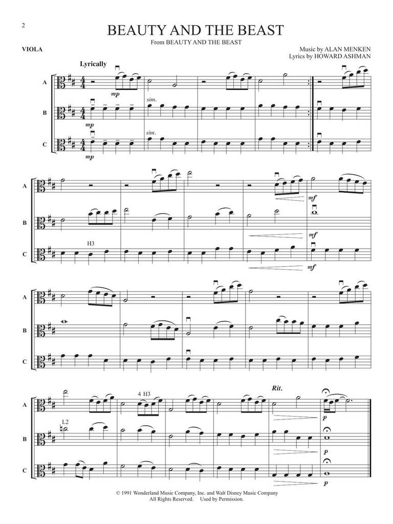 Flex-Pops for Strings - Disney - Viola