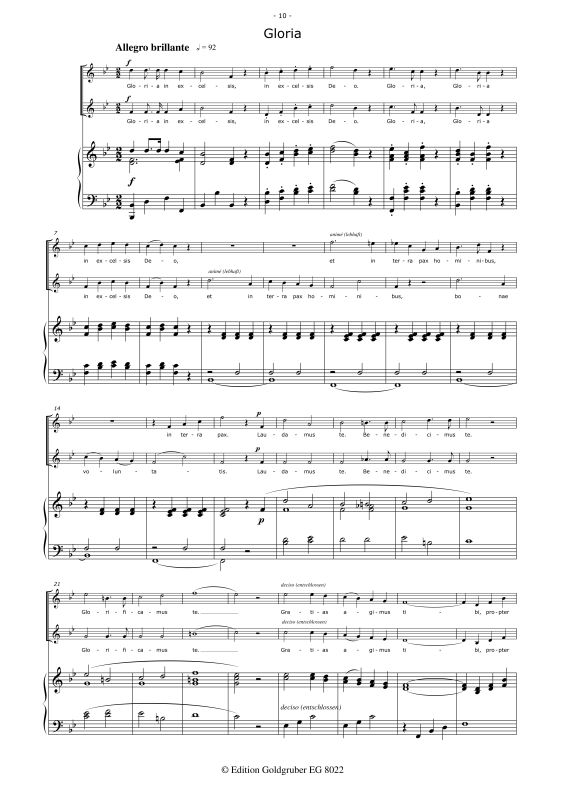 Petite Messe solennelle