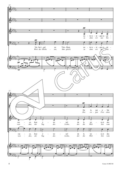 Cantique de Jean Racine