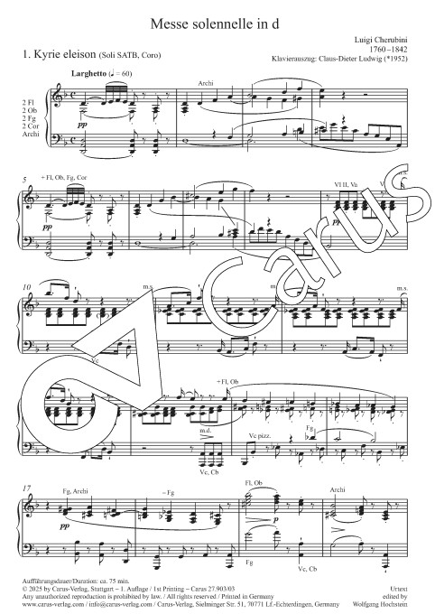 Messe solennelle in d