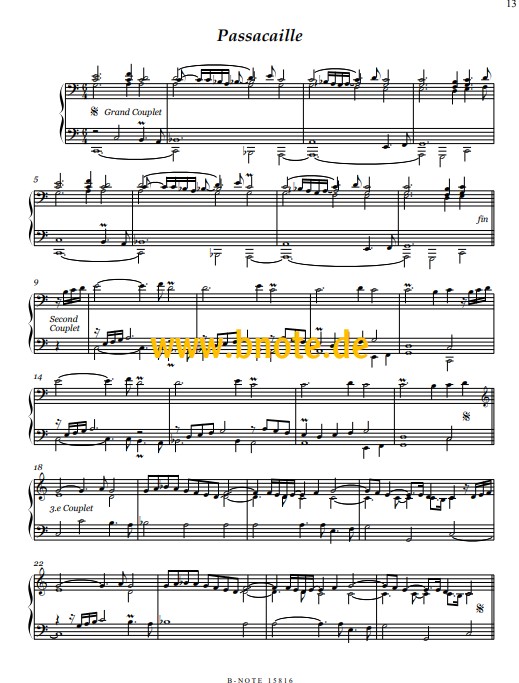 Pieces de Clavecin 1