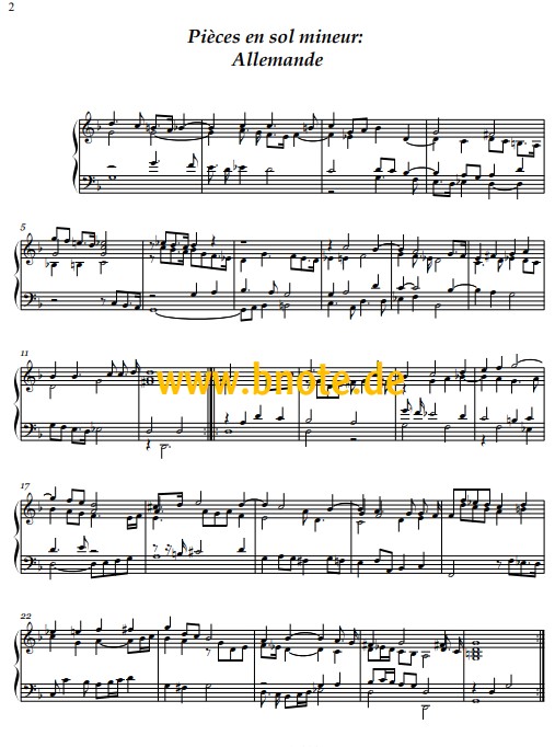 Pieces de Clavecin 3